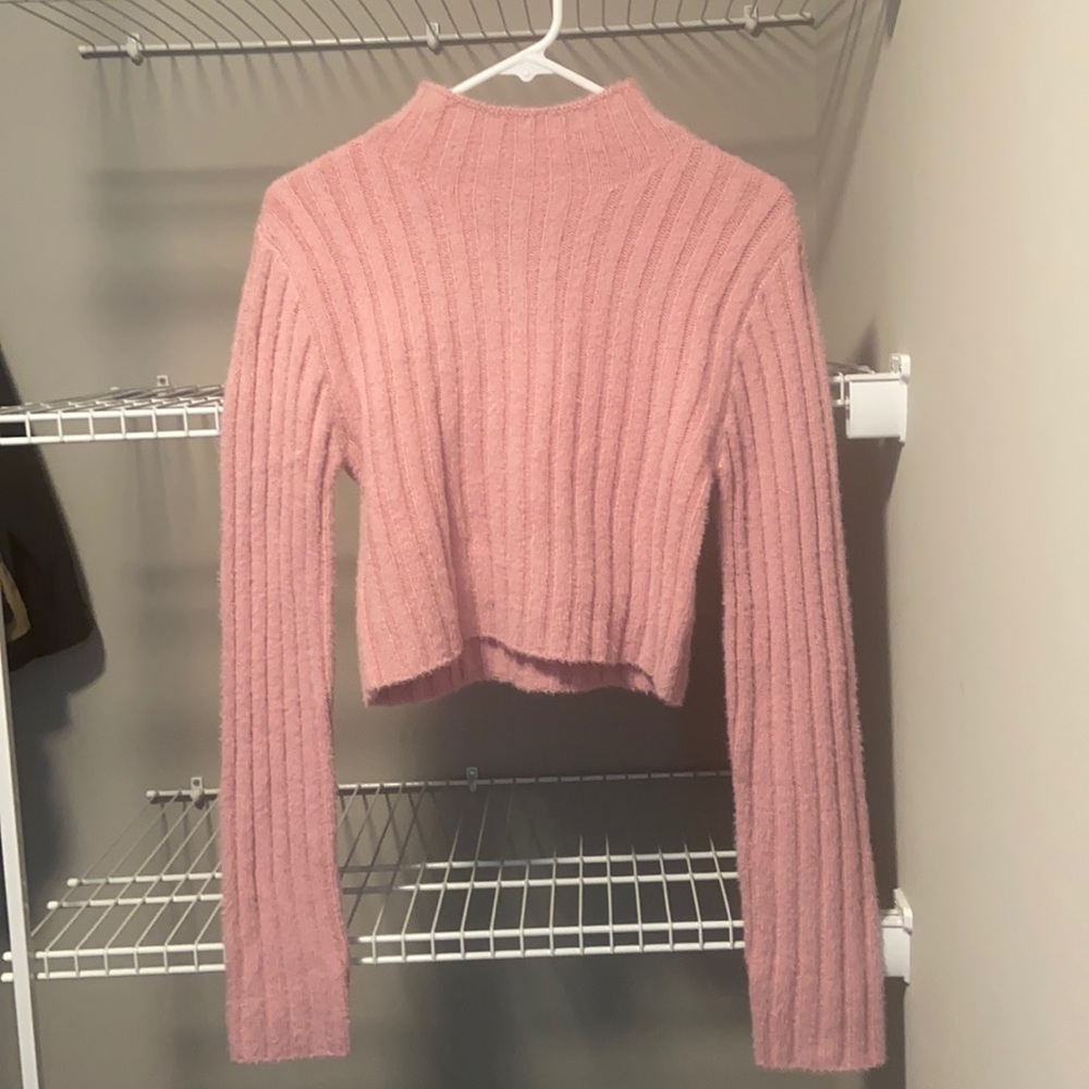NWT * Cotton Candy LA Pink Sweater in Size Large
